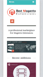 Mobile Screenshot of bestmagentoextensions.net